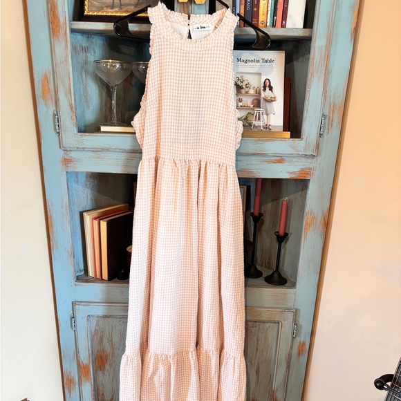 in loom Dresses & Skirts - In loom Size small gingham dress key hole back